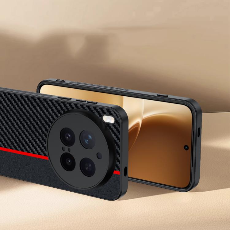 For vivo X300 Ultra-thin Carbon Fiber Texture Printing Phone Case