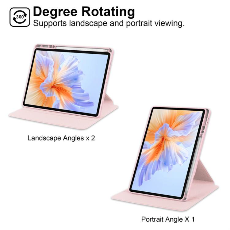 For Xiaomi Redmi Pad 2 11 2025 360 Rotation Acrylic Leather Smart Tablet Case
