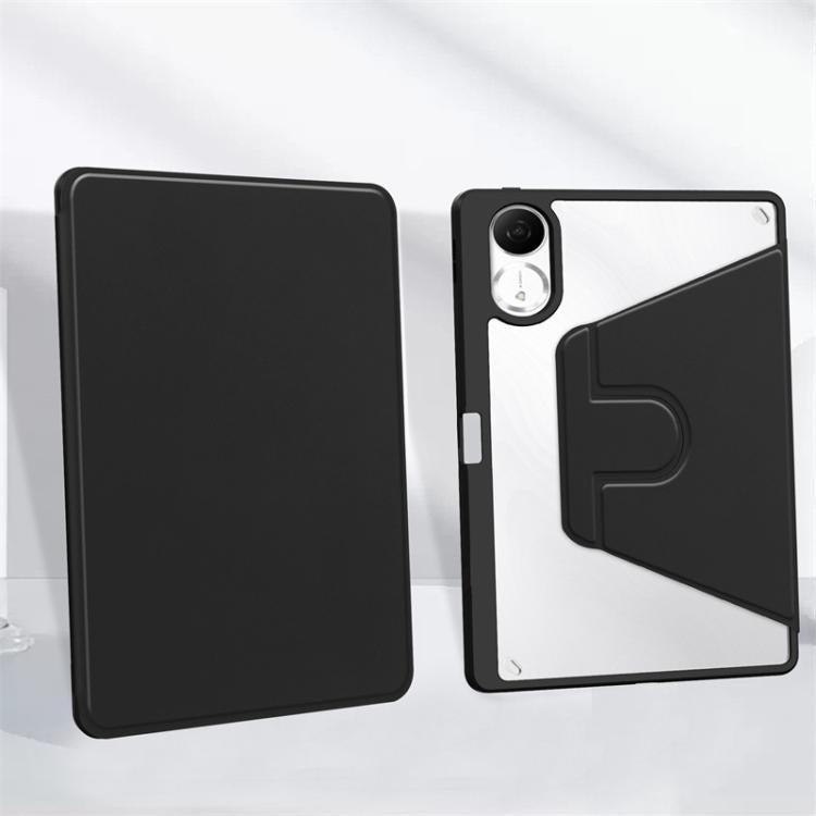 For Xiaomi Redmi Pad 2 11 2025 360 Rotation Acrylic Leather Smart Tablet Case