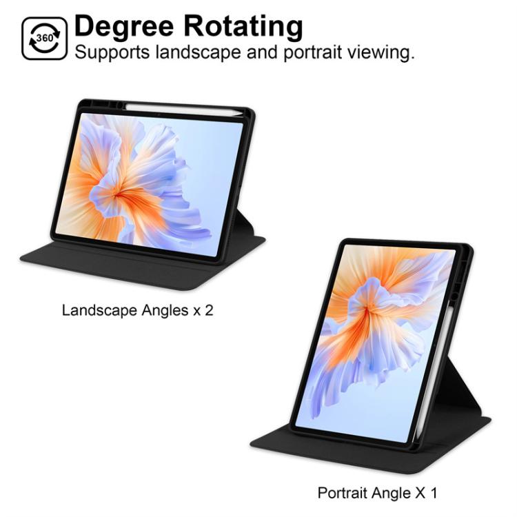 For Xiaomi Redmi Pad 2 11 2025 360 Rotation Acrylic Leather Smart Tablet Case