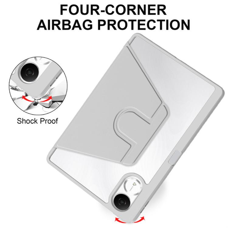 For Xiaomi Redmi Pad 2 11 2025 360 Rotation Acrylic Leather Smart Tablet Case