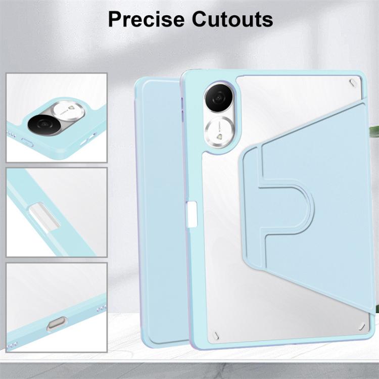 For Xiaomi Redmi Pad 2 11 2025 360 Rotation Acrylic Leather Smart Tablet Case