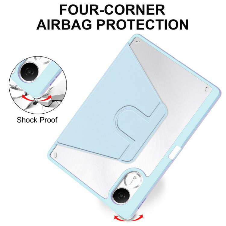 For Xiaomi Redmi Pad 2 11 2025 360 Rotation Acrylic Leather Smart Tablet Case