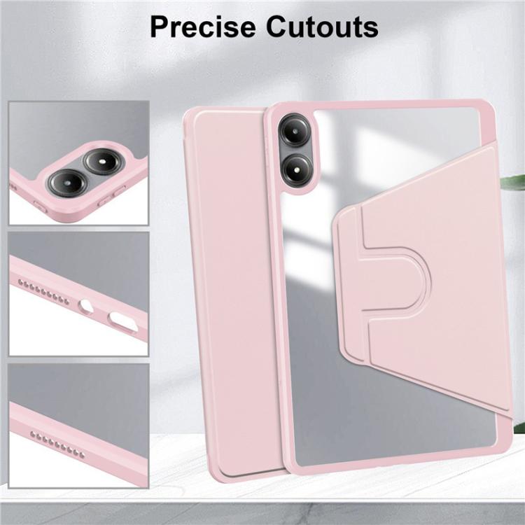 For Xiaomi Redmi Pad Pro 12.1 360 Rotation Acrylic Leather Smart Tablet Case