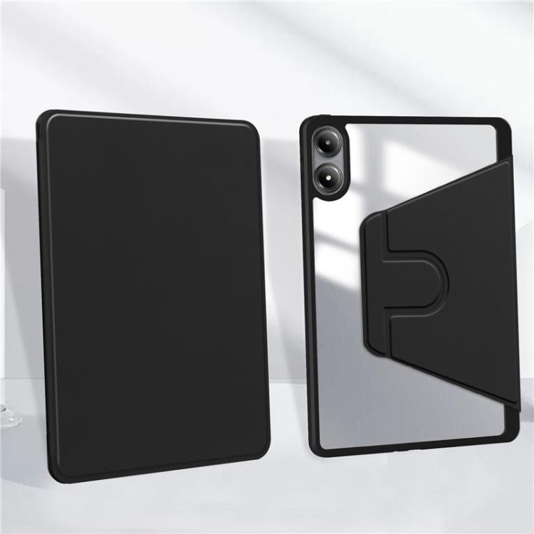 For Xiaomi Redmi Pad Pro 12.1 360 Rotation Acrylic Leather Smart Tablet Case