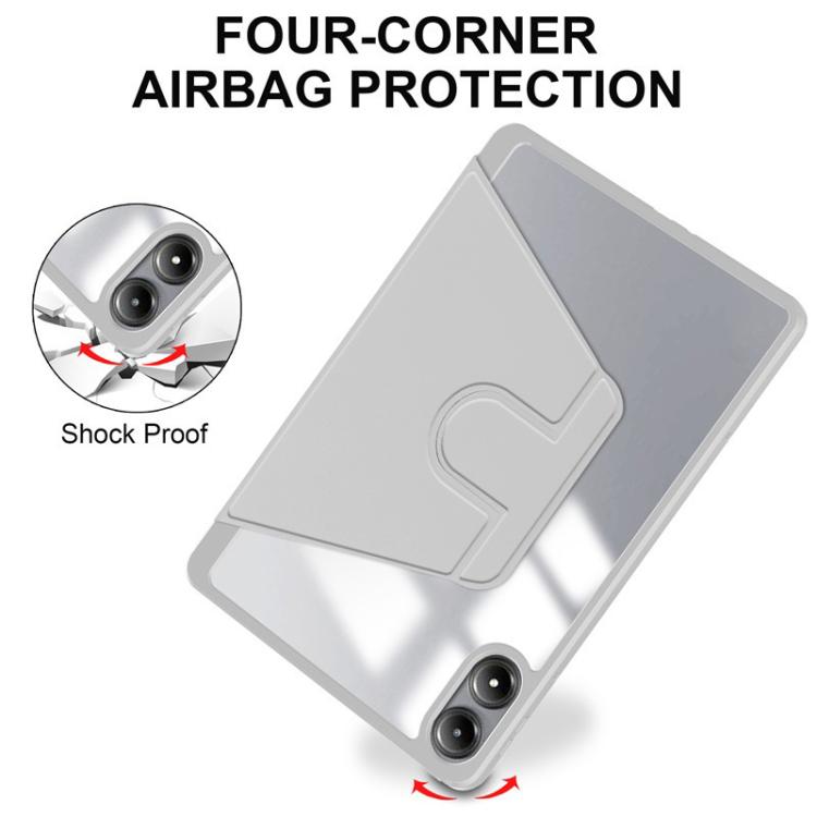 For Xiaomi Redmi Pad Pro 12.1 360 Rotation Acrylic Leather Smart Tablet Case