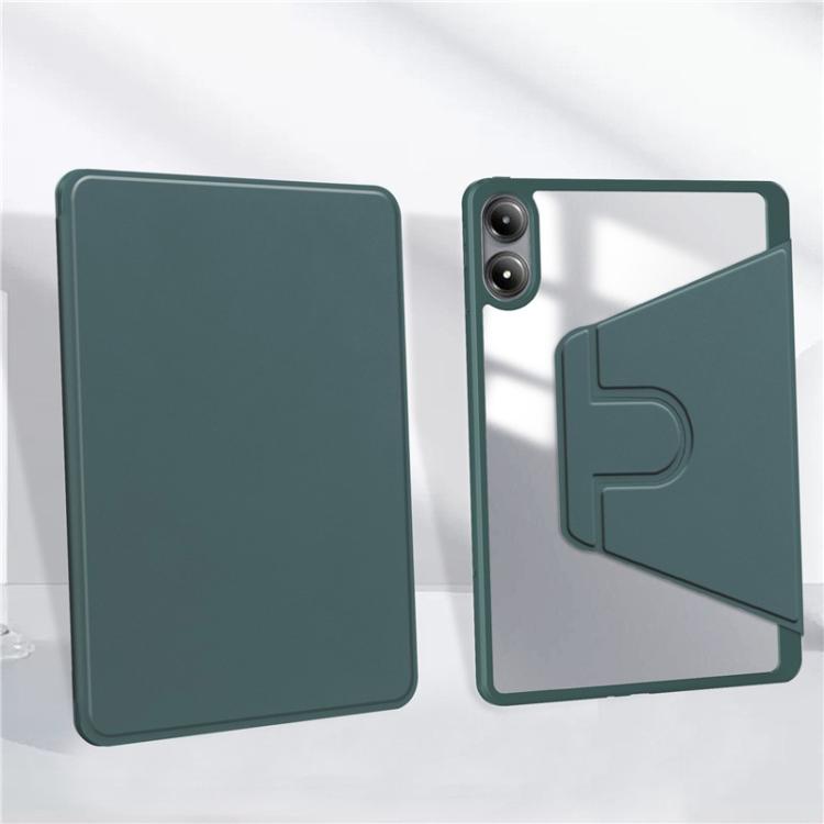 For Xiaomi Redmi Pad Pro 12.1 360 Rotation Acrylic Leather Smart Tablet Case