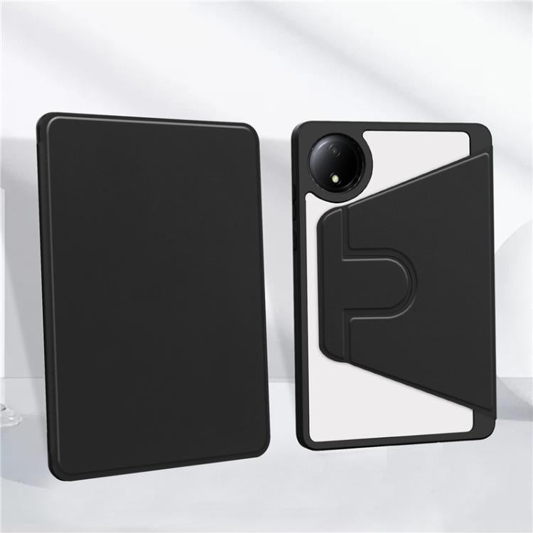 For Xiaomi Redmi Pad SE 8.7 360 Rotation Acrylic Leather Smart Tablet Case