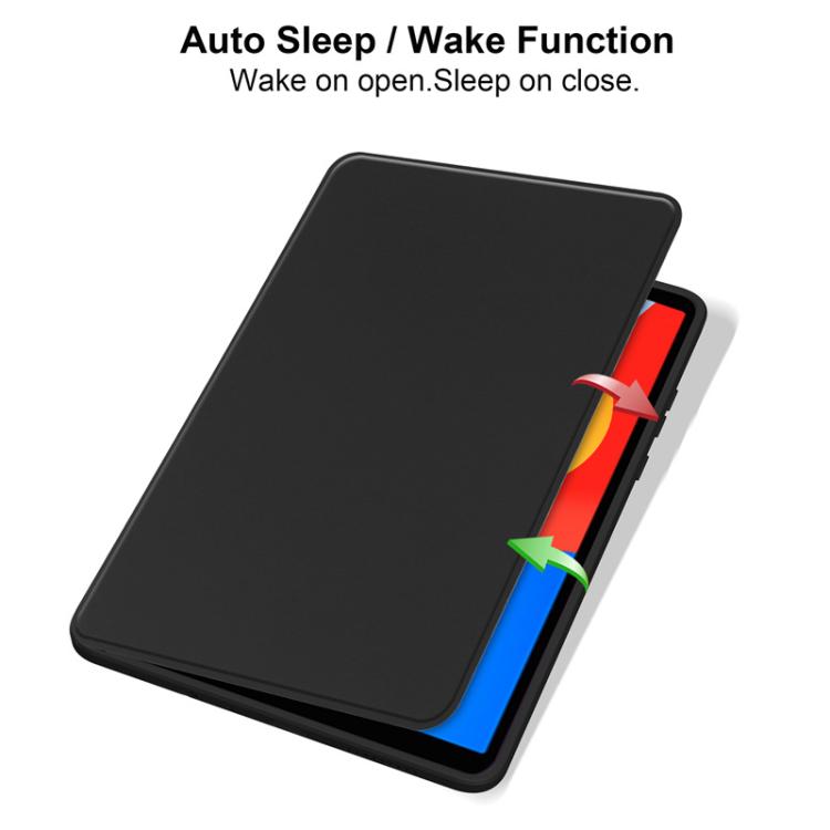 For Xiaomi Redmi Pad SE 8.7 360 Rotation Acrylic Leather Smart Tablet Case
