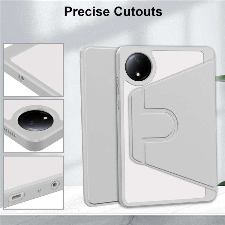 For Xiaomi Redmi Pad SE 8.7 360 Rotation Acrylic Leather Smart Tablet Case