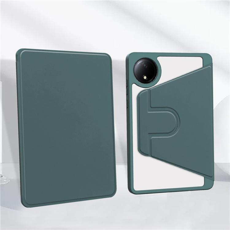 For Xiaomi Redmi Pad SE 8.7 360 Rotation Acrylic Leather Smart Tablet Case