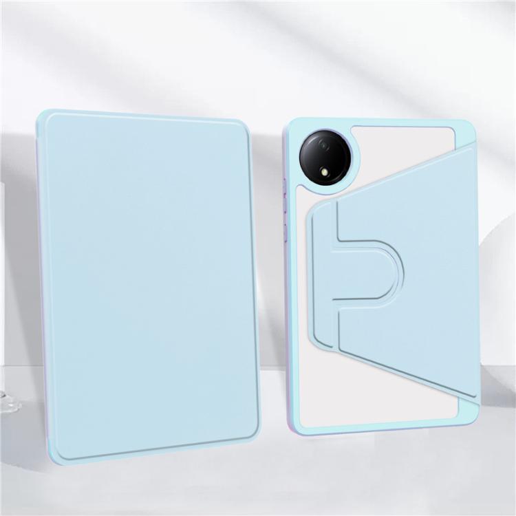 For Xiaomi Redmi Pad SE 8.7 360 Rotation Acrylic Leather Smart Tablet Case