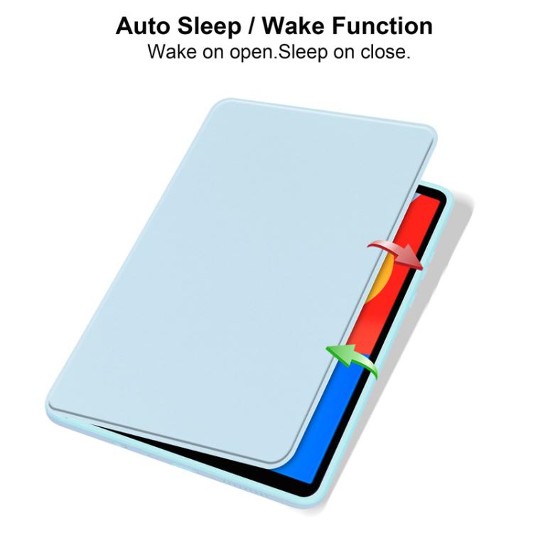 For Xiaomi Redmi Pad SE 8.7 360 Rotation Acrylic Leather Smart Tablet Case