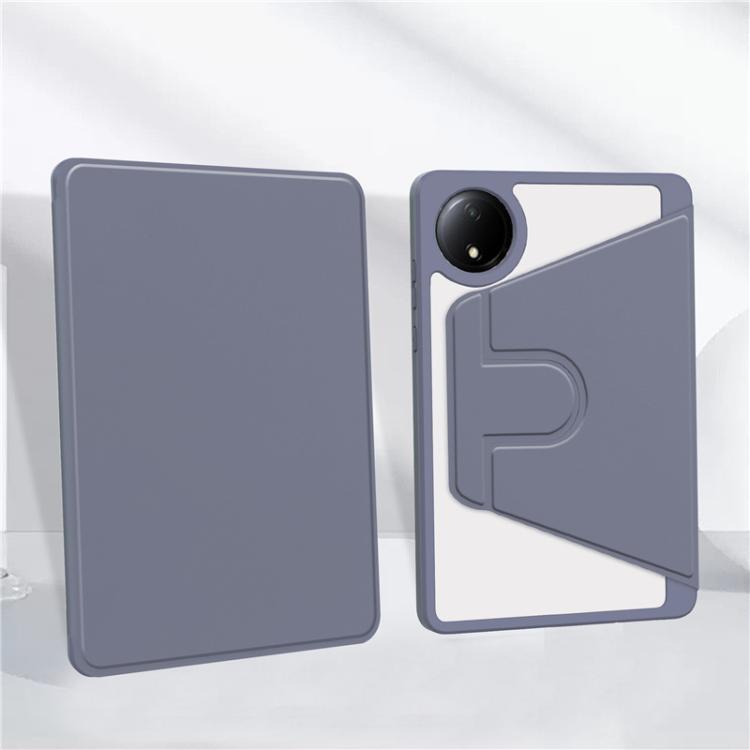 For Xiaomi Redmi Pad SE 8.7 360 Rotation Acrylic Leather Smart Tablet Case