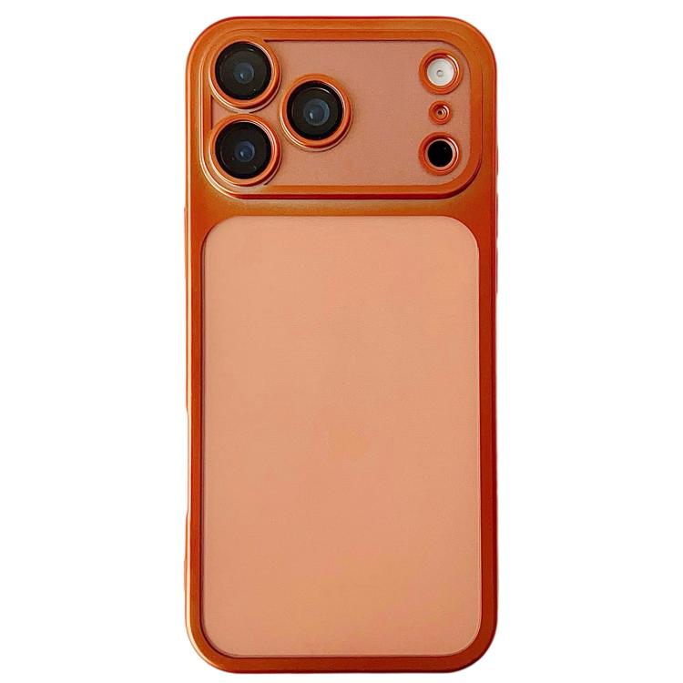 For iPhone 17 Pro Change to 17 Series Electroplated Frosted TPU Phone Case
