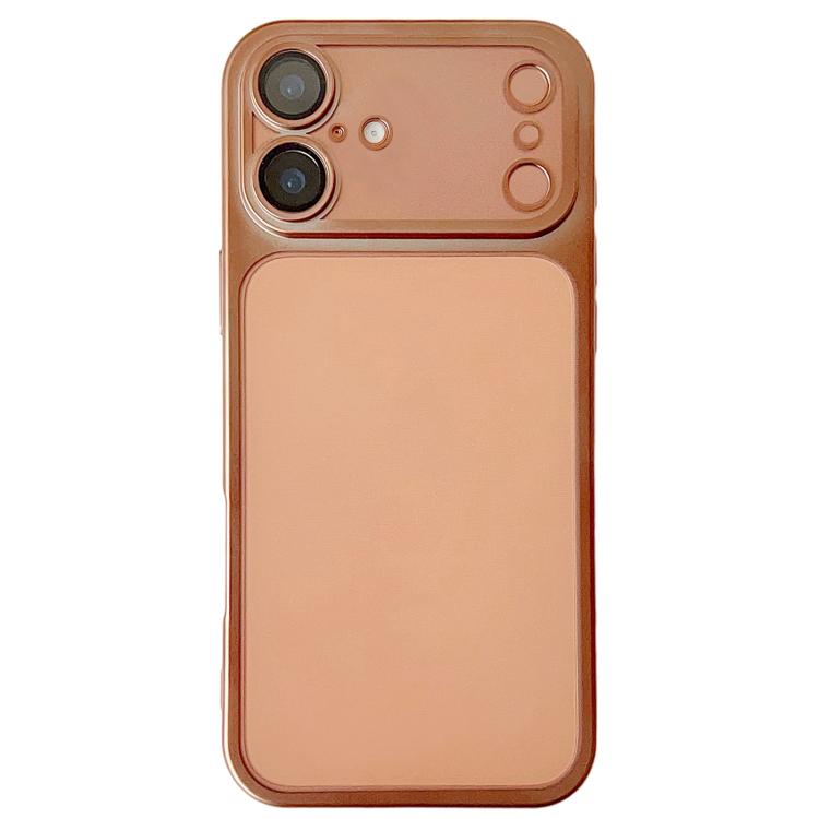 For iPhone 16 Plus Change to 17 Series Electroplated Frosted TPU Phone Case