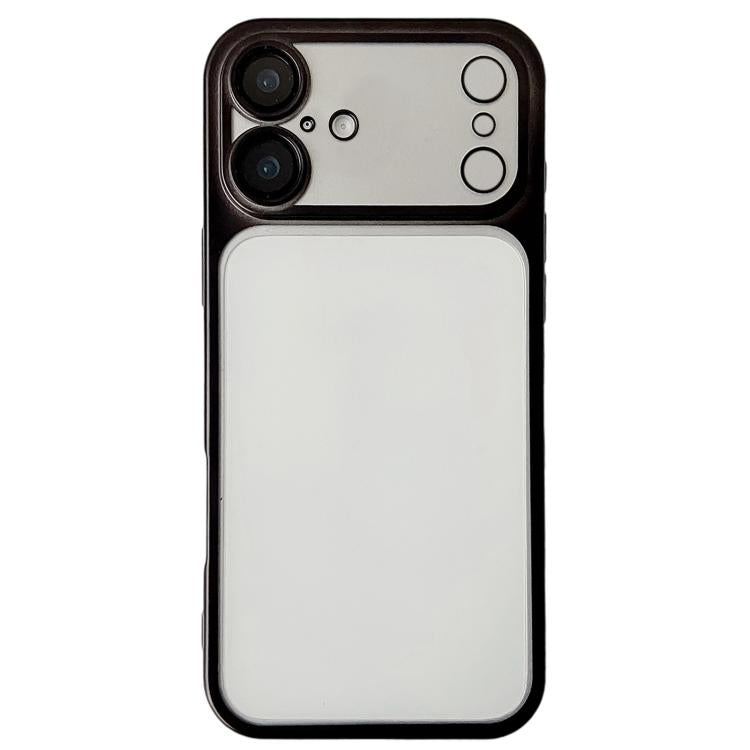 For iPhone 16 Change to 17 Series Electroplated Frosted TPU Phone Case