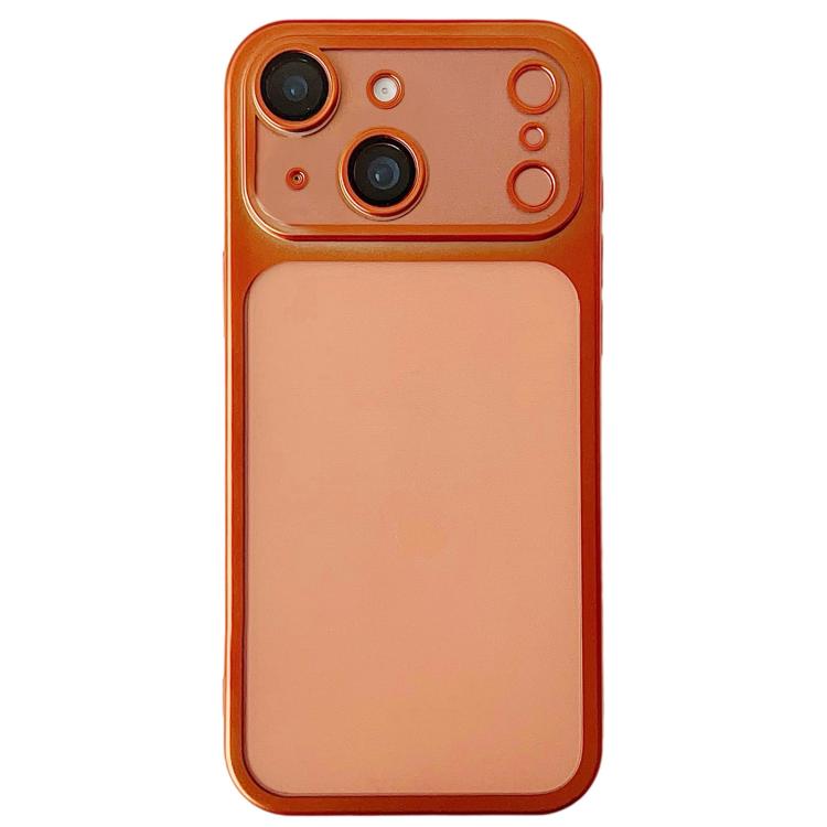 For iPhone 15 Change to 17 Series Electroplated Frosted TPU Phone Case