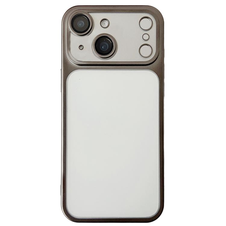 For iPhone 14 Change to 17 Series Electroplated Frosted TPU Phone Case