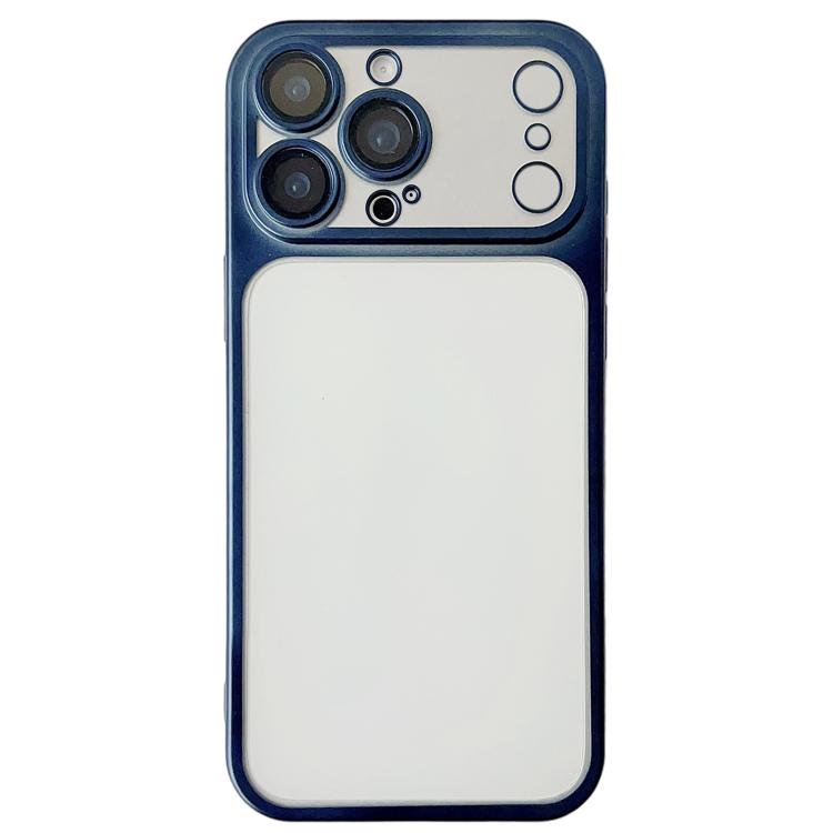 For iPhone 14 Pro Max Change to 17 Series Electroplated Frosted TPU Phone Case