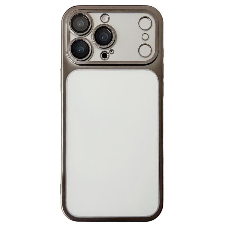 For iPhone 12 Pro Change to 17 Series Electroplated Frosted TPU Phone Case