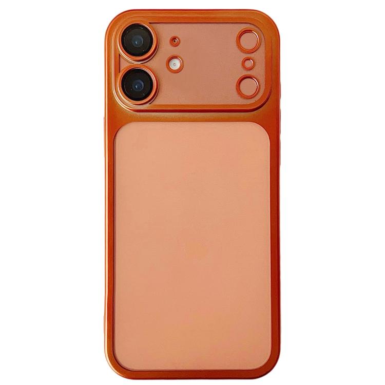 For iPhone 12 Change to 17 Series Electroplated Frosted TPU Phone Case