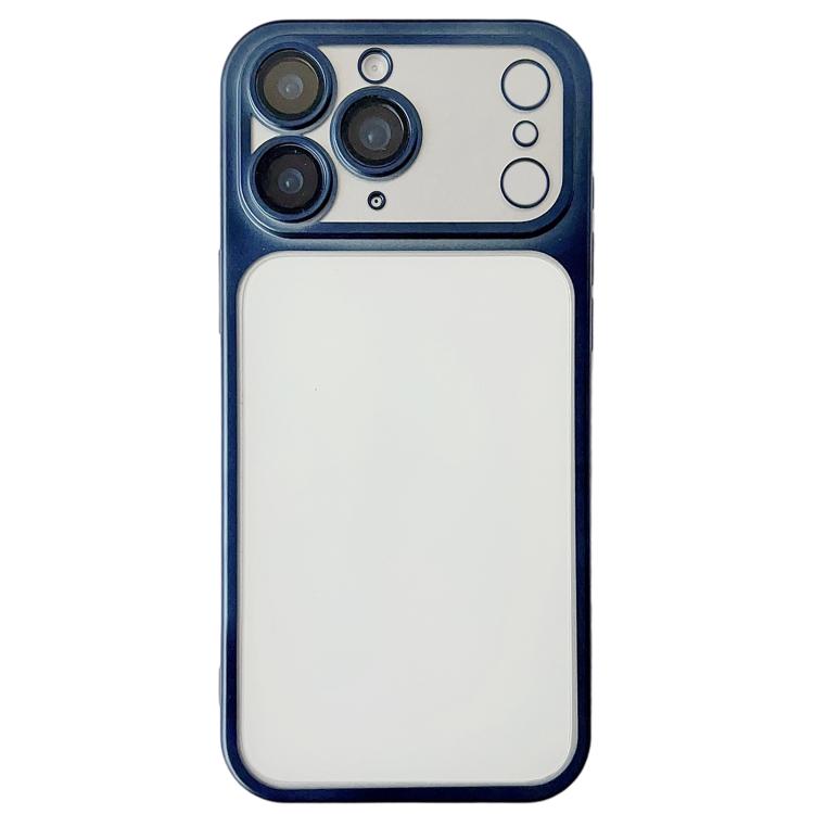 For iPhone 11 Pro Max Change to 17 Series Electroplated Frosted TPU Phone Case