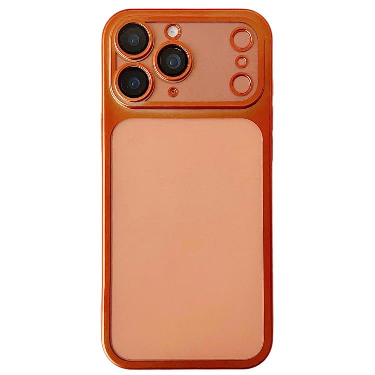 For iPhone 11 Pro Max Change to 17 Series Electroplated Frosted TPU Phone Case