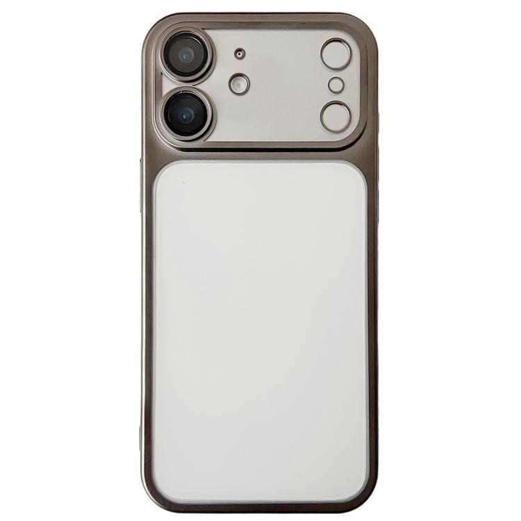 For iPhone 11 Change to 17 Series Electroplated Frosted TPU Phone Case