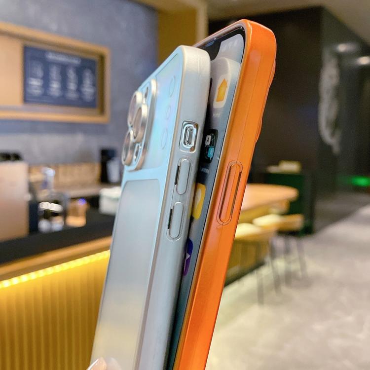 For iPhone 16 Change to 17 Series Electroplated Frosted TPU Phone Case