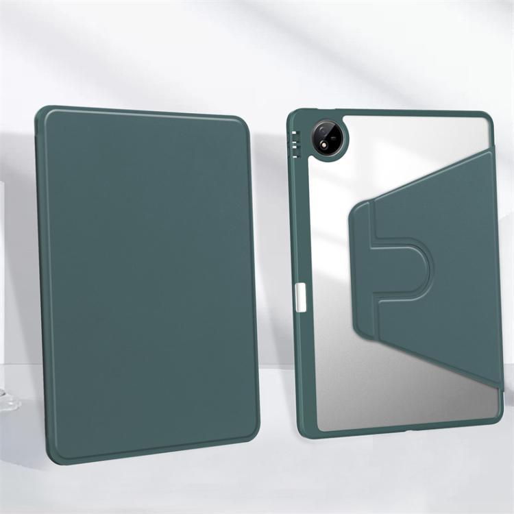 For vivo Pad5 Pro / Pad3 Pro 360 Rotation Acrylic Leather Smart Tablet Case