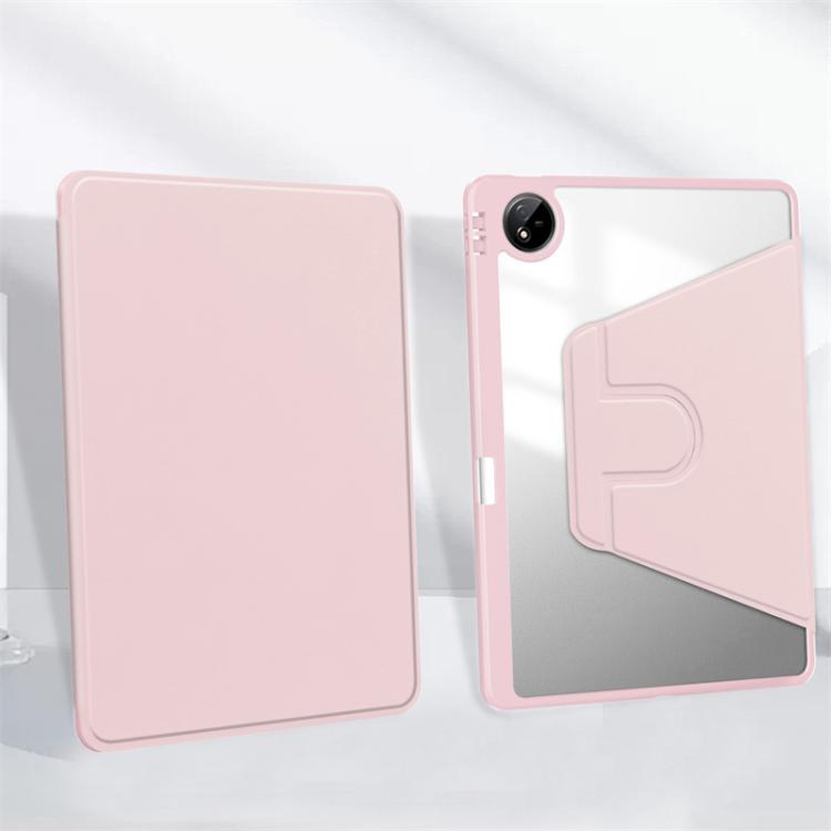 For vivo Pad5 / Pad3 / Pad2 360 Rotation Acrylic Leather Smart Tablet Case