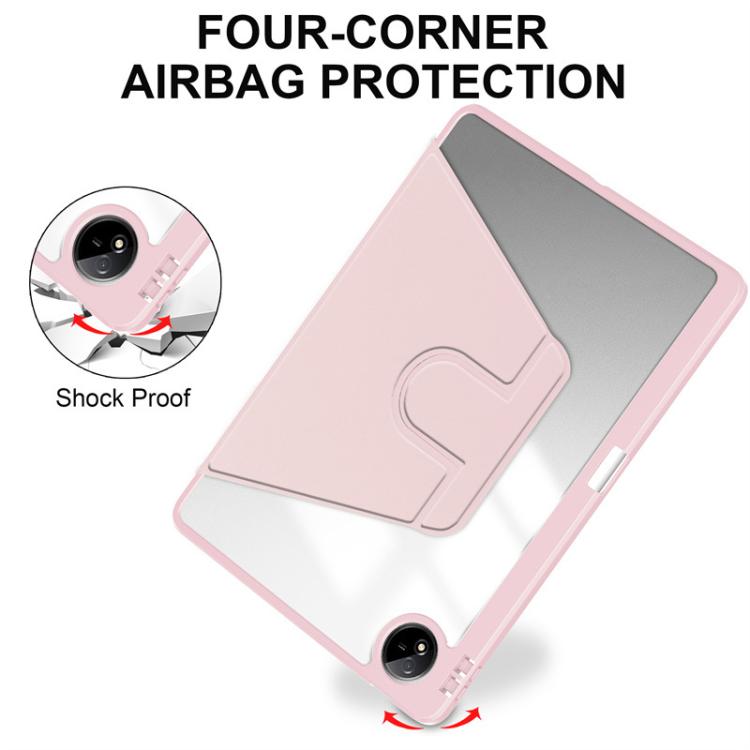 For vivo Pad5 / Pad3 / Pad2 360 Rotation Acrylic Leather Smart Tablet Case
