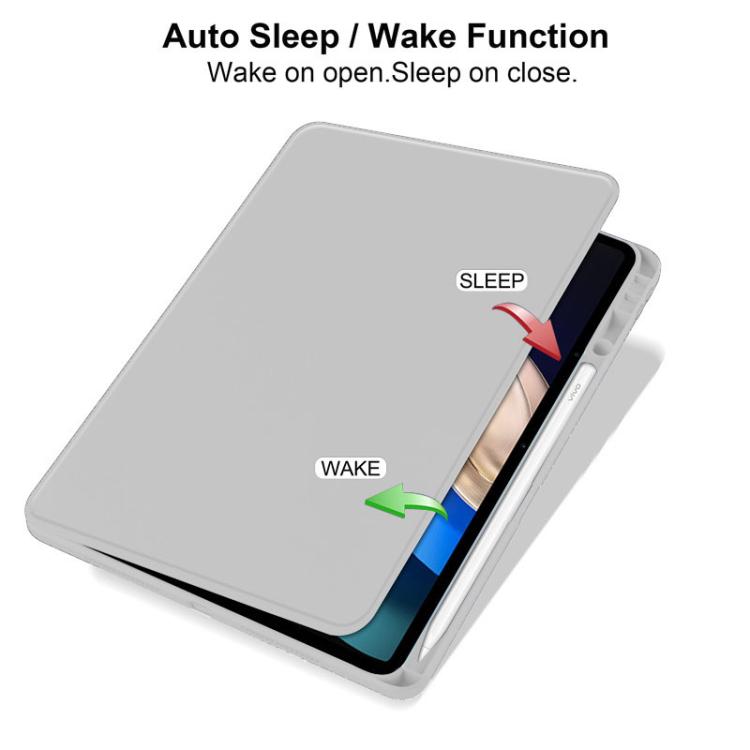For vivo Pad5 / Pad3 / Pad2 360 Rotation Acrylic Leather Smart Tablet Case