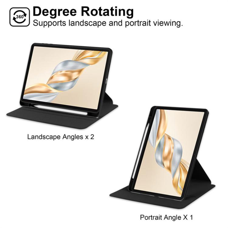 For Honor Pad X9 Pro / X9a 11.5 360 Rotation Acrylic Leather Smart Tablet Case