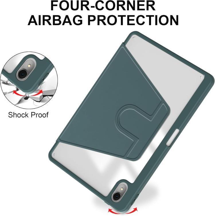 For Huawei MatePad 11 2023 / SE 11 2024 360 Rotation Acrylic Leather Smart Tablet Case