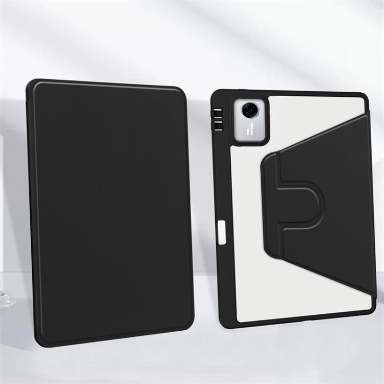 For Lenovo Xiaoxin Pad 11 2025 / 2024 360 Rotation Acrylic Leather Smart Tablet Case