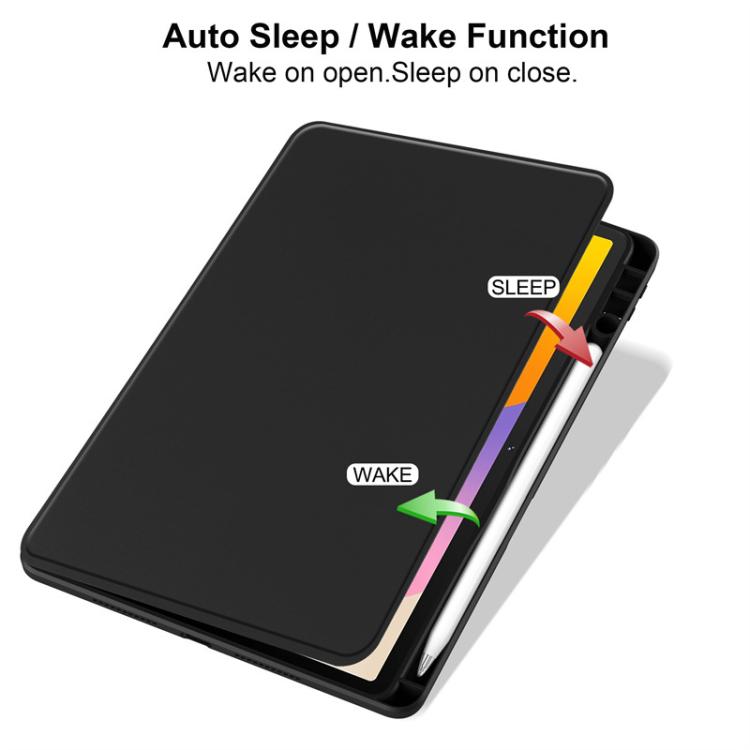For Lenovo Xiaoxin Pad 11 2025 / 2024 360 Rotation Acrylic Leather Smart Tablet Case