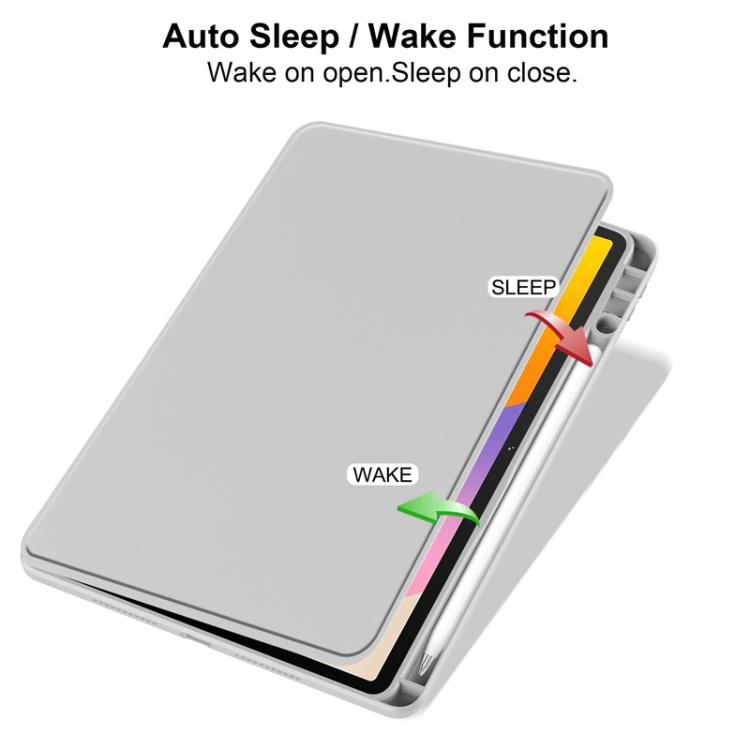 For Lenovo Xiaoxin Pad 11 2025 / 2024 360 Rotation Acrylic Leather Smart Tablet Case