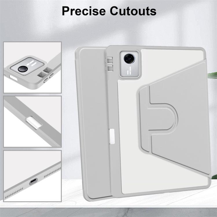 For Lenovo Xiaoxin Pad 11 2025 / 2024 360 Rotation Acrylic Leather Smart Tablet Case