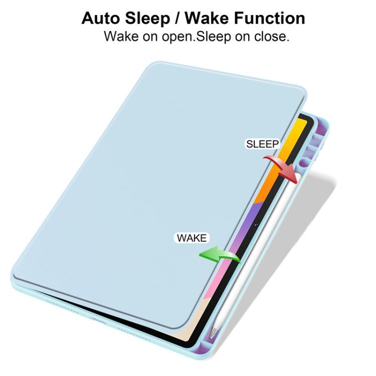 For Lenovo Xiaoxin Pad 11 2025 / 2024 360 Rotation Acrylic Leather Smart Tablet Case