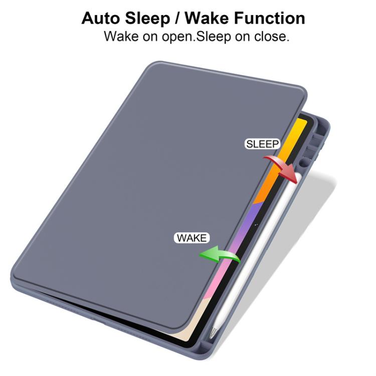 For Lenovo Xiaoxin Pad 11 2025 / 2024 360 Rotation Acrylic Leather Smart Tablet Case