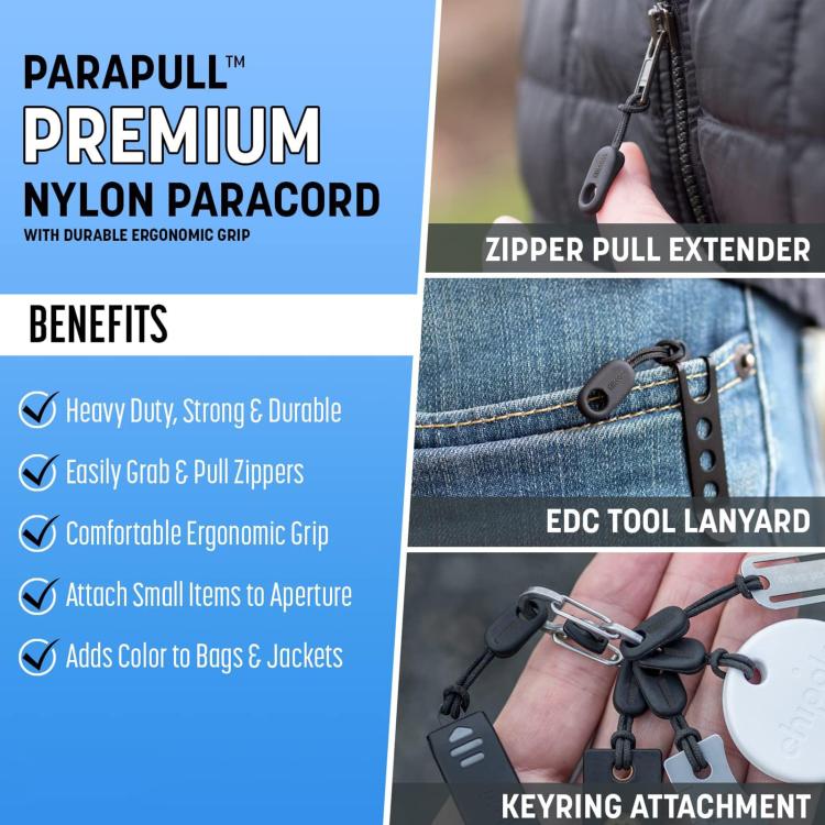 XDcase 5pcs DIY Lanyard Accessories for Phone Earphone Thickened Small Rope - Black