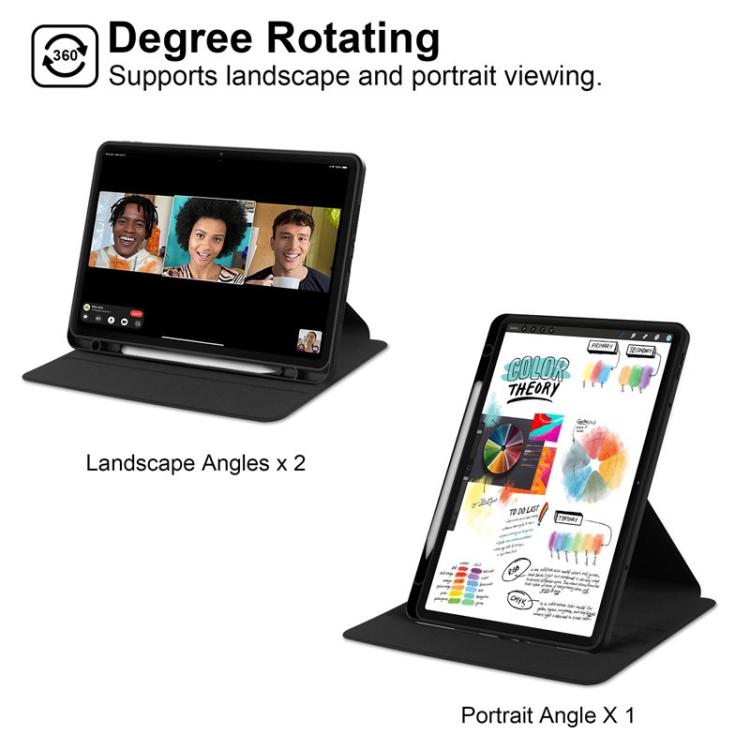 For Samsung Galaxy Tab S11 360 Rotation Acrylic Leather Smart Tablet Case