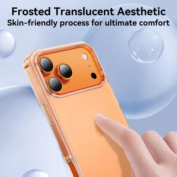 For iPhone 17 Pro Max JOYROOM Skin Feel Series TPU+PC Phone Case - Transparent