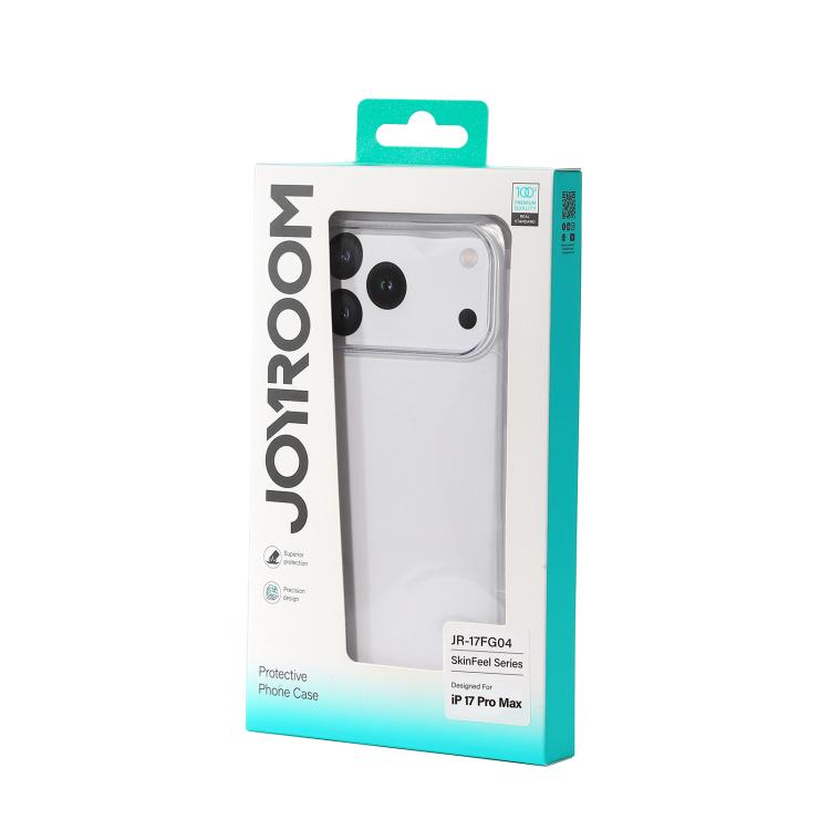 For iPhone 17 Pro Max JOYROOM Skin Feel Series TPU+PC Phone Case - Transparent