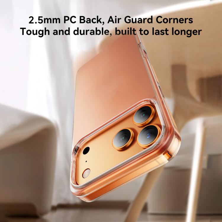 For iPhone 17 JOYROOM Skin Feel Series TPU+PC Phone Case - Transparent