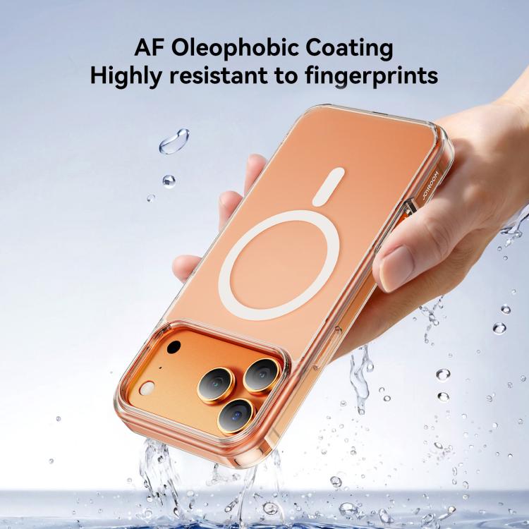 For iPhone 17 JOYROOM Skin Feel Series TPU+PC MagSafe Magnetic Phone Case - Transparent