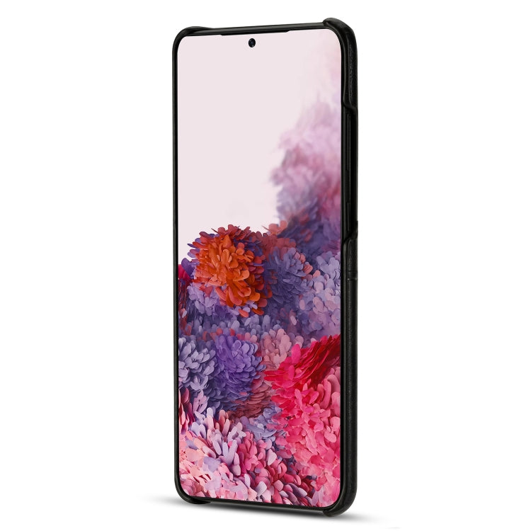 For Samsung Galaxy S20+ Calf Texture PU + PC Protective Case with Card Slots