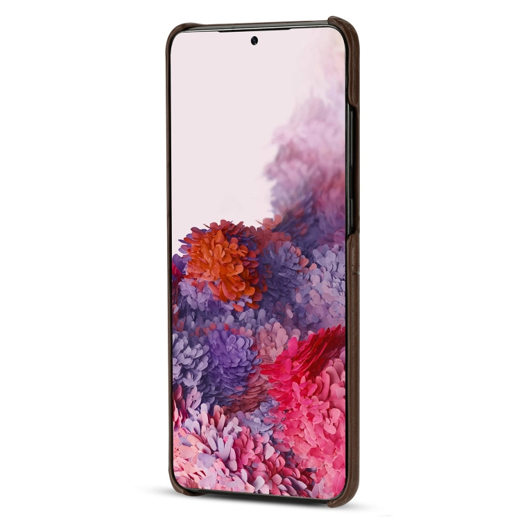 For Samsung Galaxy S20+ Calf Texture PU + PC Protective Case with Card Slots